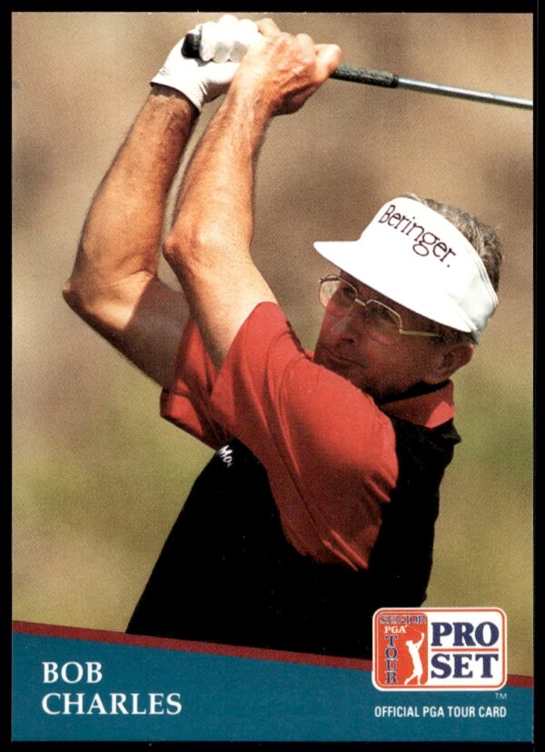 1991 Pro Set PGA Tour Bob Charles #206 (Front)