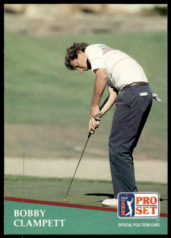 1991 Pro Set PGA Tour Bobby Clampett #17 (Front)