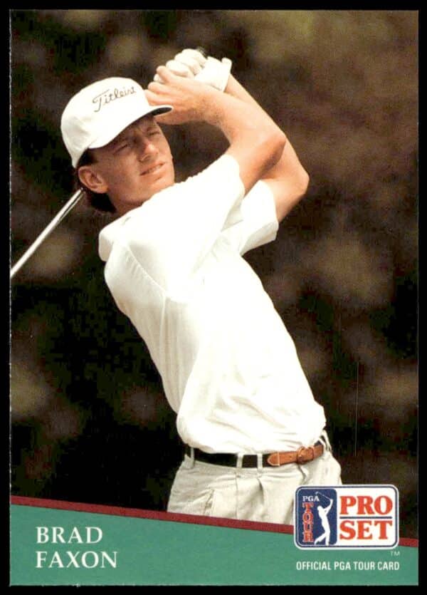 1991 Pro Set PGA Tour Brad Faxon #65 (Front)