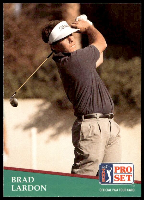 1991 Pro Set PGA Tour Brad Lardon #55 (Front)