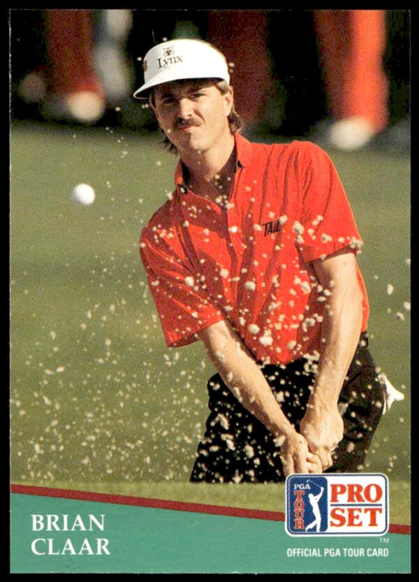1991 Pro Set PGA Tour Brian Claar #5 (Front)