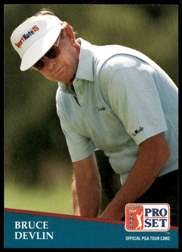 1991 Pro Set PGA Tour Bruce Devlin #197 (Front)