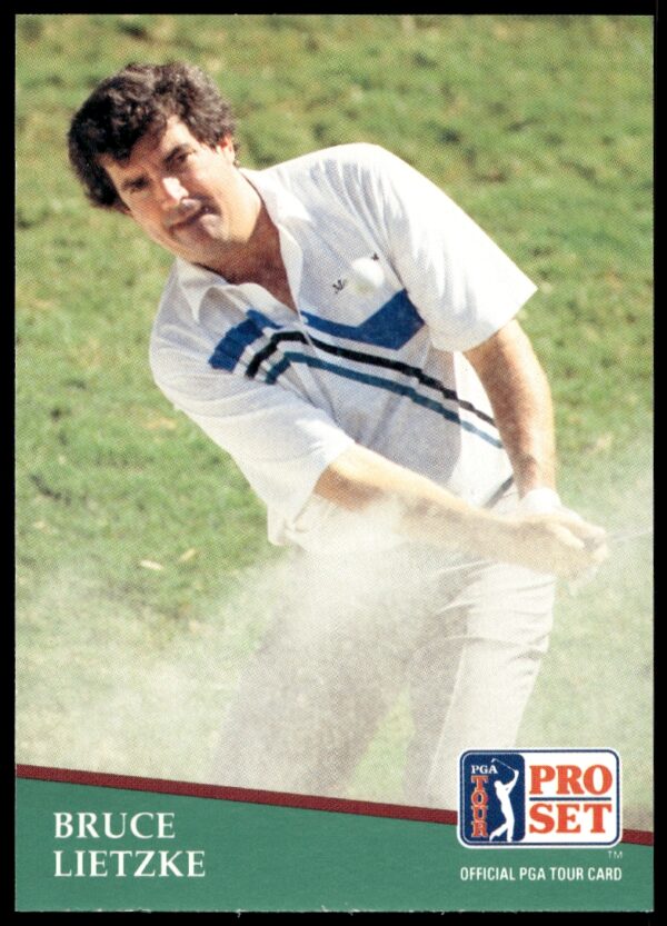 1991 Pro Set PGA Tour Bruce Lietzke #140 (Front)