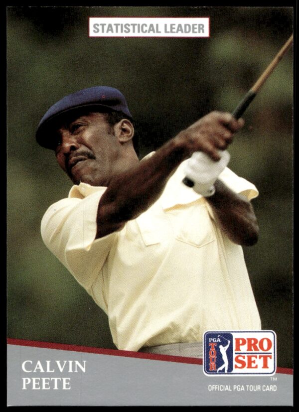 1991 Pro Set PGA Tour Calvin Peete #271 (Front)