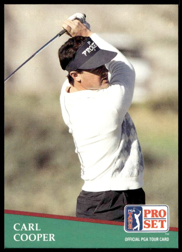 1991 Pro Set PGA Tour Carl Cooper #152 (Front)