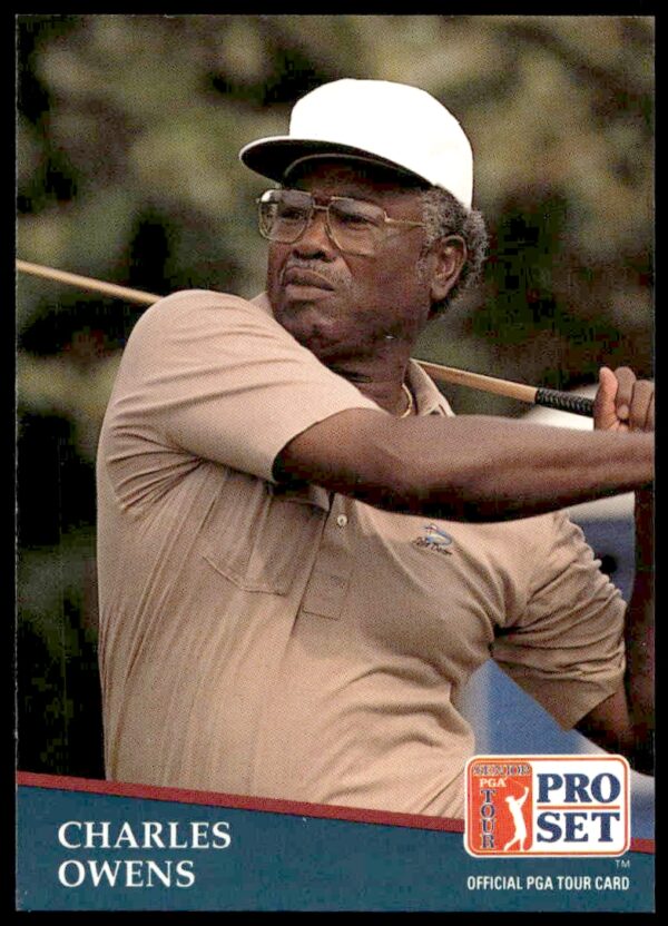 1991 Pro Set PGA Tour Charles Owens #251 (Front)