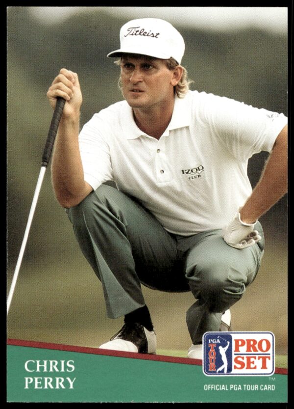 1991 Pro Set PGA Tour Chris Perry #137 (Front)