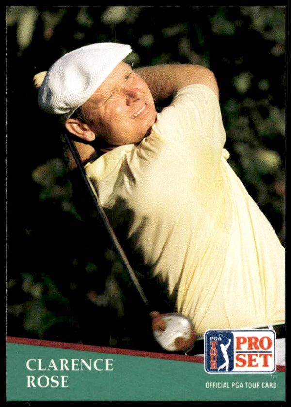 1991 Pro Set PGA Tour Clarence Rose #278 (Front)