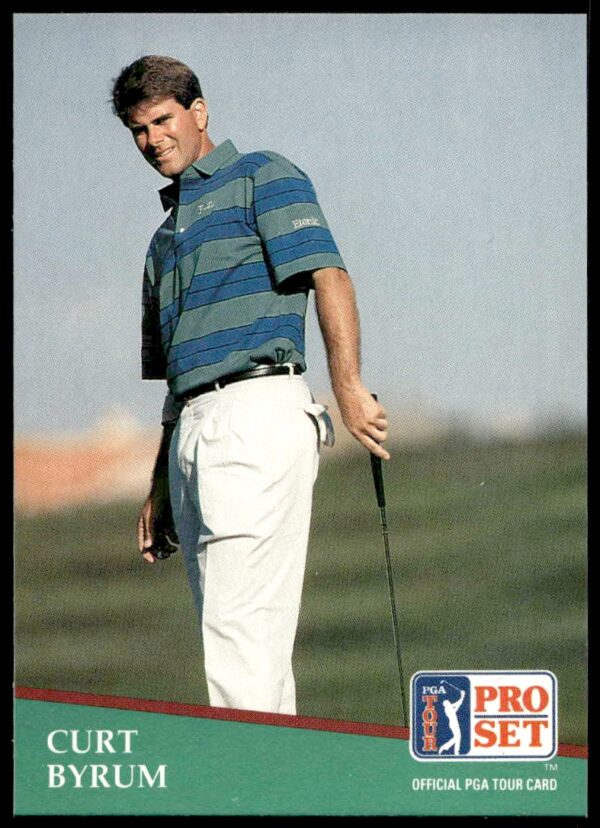 1991 Pro Set PGA Tour Curt Byrum #147 (Front)