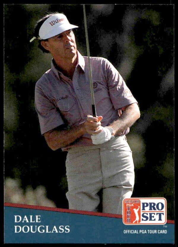 1991 Pro Set PGA Tour Dale Douglass #202 (Front)