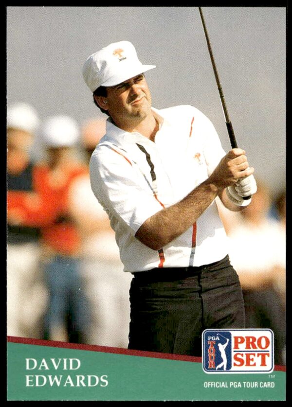 1991 Pro Set PGA Tour David Edwards #24 (Front)