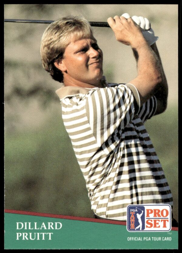 1991 Pro Set PGA Tour Dillard Pruitt #108 (Front)