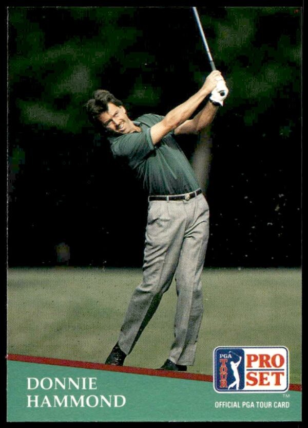 1991 Pro Set PGA Tour Donnie Hammond #30 (Front)