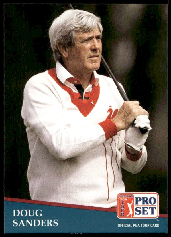 1991 Pro Set PGA Tour Doug Sanders #198 (Front)