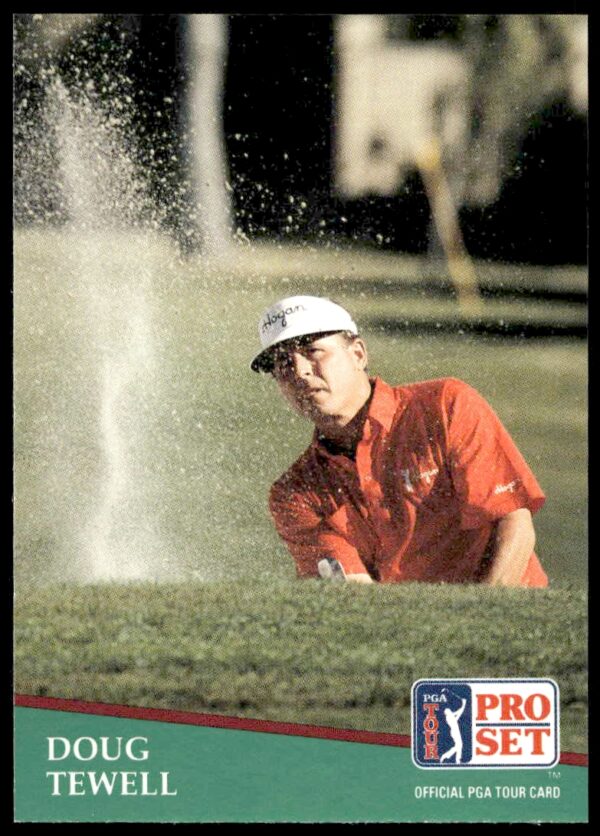 1991 Pro Set PGA Tour Doug Tewell #107 (Front)