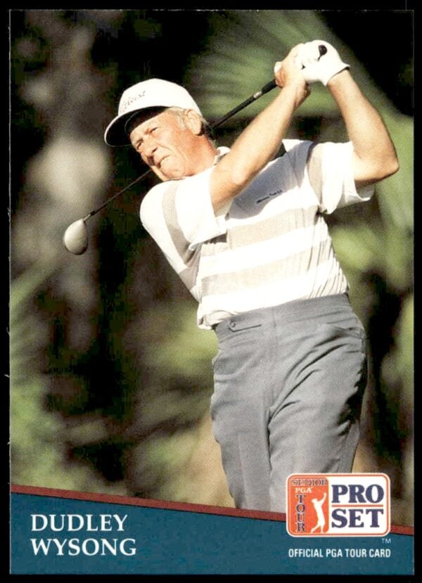 1991 Pro Set PGA Tour Dudley Wysong #262 (Front)