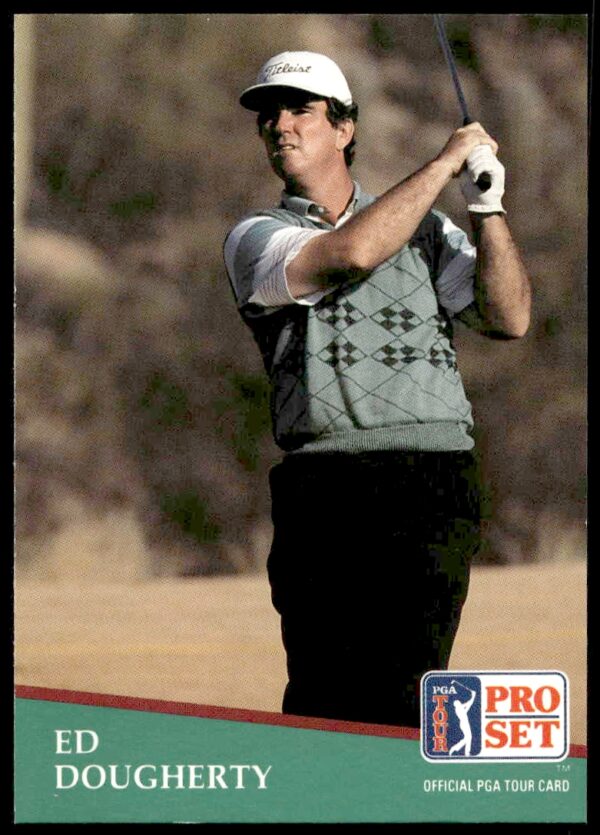 1991 Pro Set PGA Tour ED Dougherty #184 (Front)