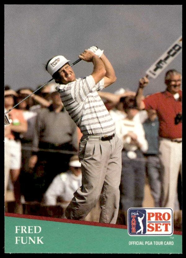 1991 Pro Set PGA Tour Fred Funk #54 (Front)