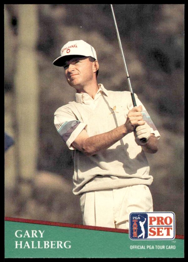 1991 Pro Set PGA Tour Gary Hallberg #29 (Front)