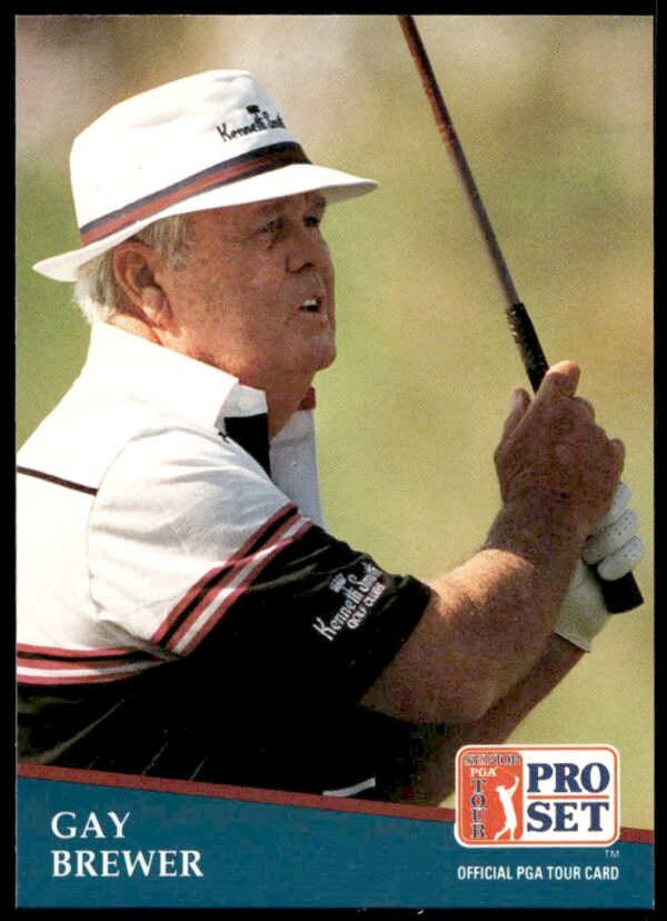 1991 Pro Set PGA Tour Gay Brewer #230 (Front)