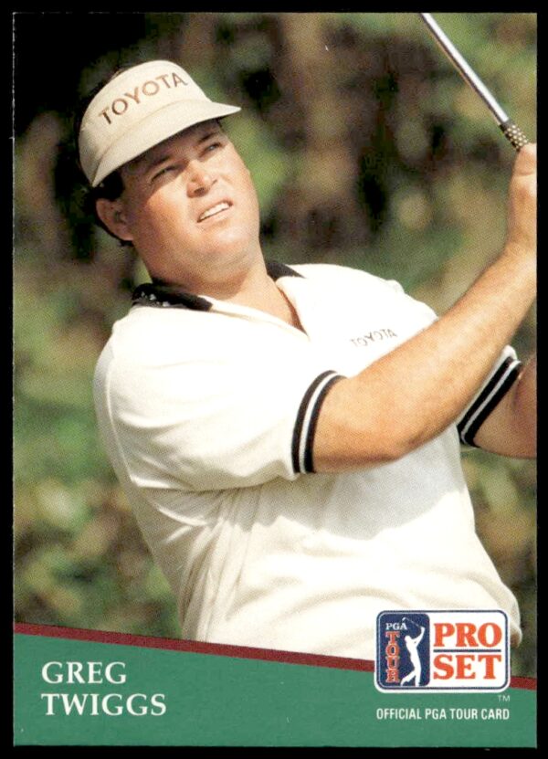 1991 Pro Set PGA Tour Greg Twiggs #191 (Front)