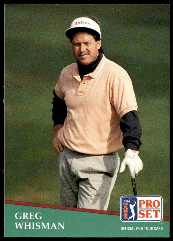 1991 Pro Set PGA Tour Greg Whisman #127 (Front)