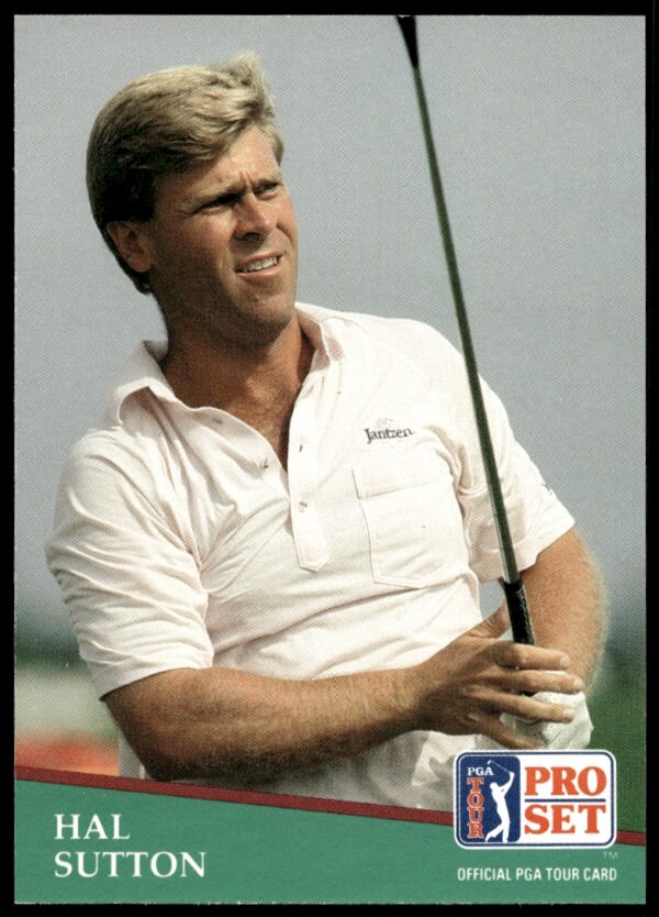 1991 Pro Set PGA Tour Hal Sutton #132 (Front)