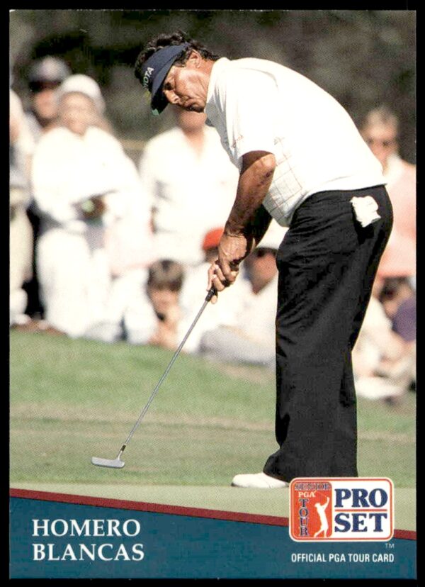 1991 Pro Set PGA Tour Homero Blancas #240 (Front)