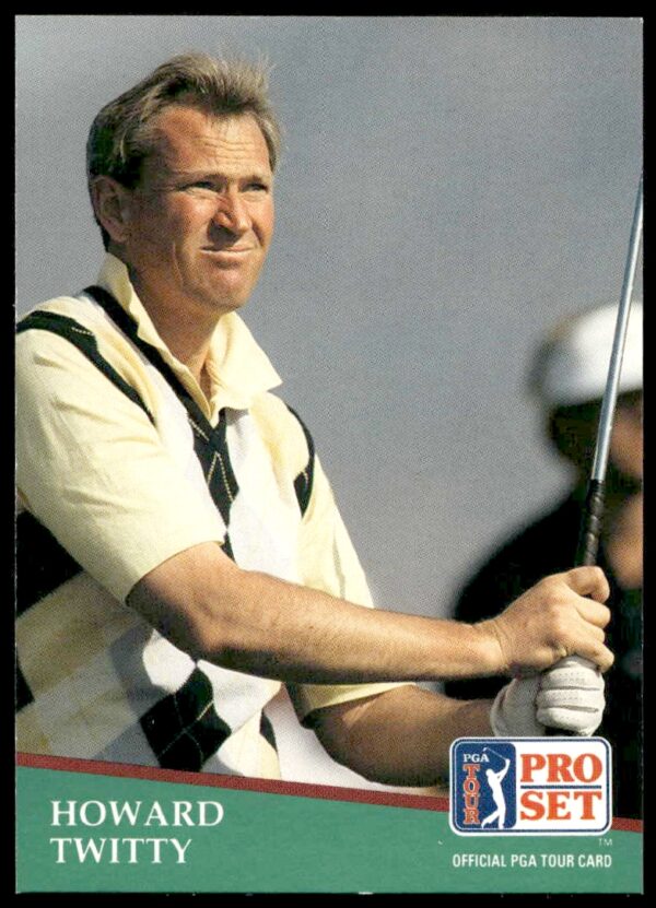 1991 Pro Set PGA Tour Howard Twitty #182 (Front)