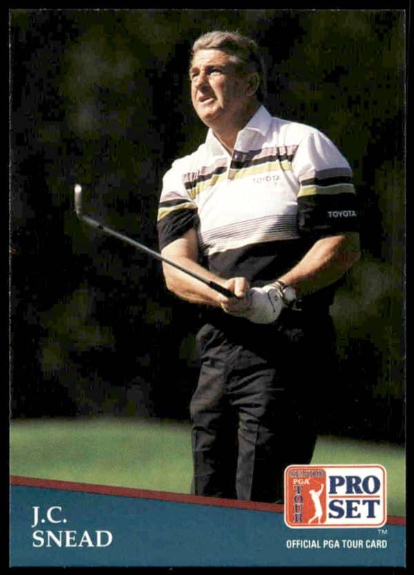 1991 Pro Set PGA Tour J.C. Snead #248 (Front)