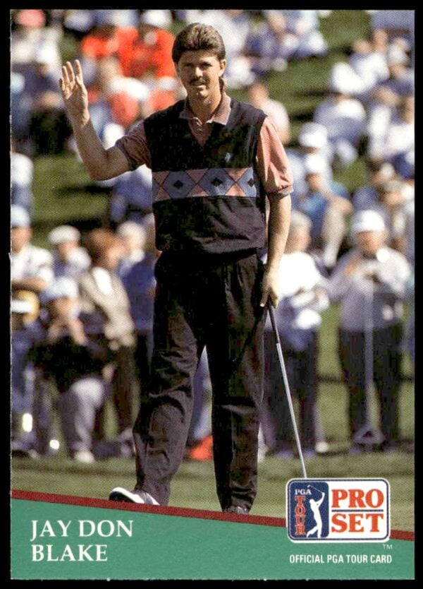 1991 Pro Set PGA Tour Jay Don Blake #124 (Front)