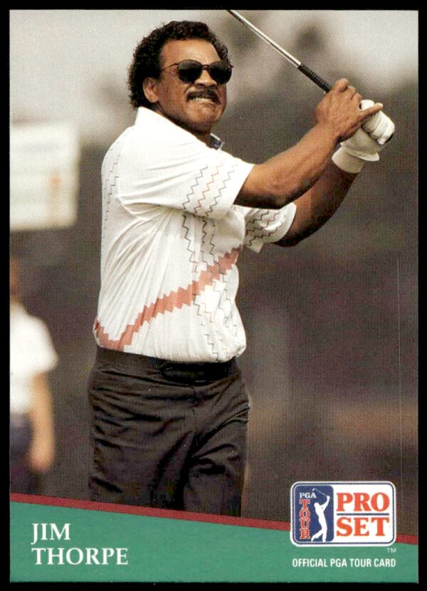 1991 Pro Set PGA Tour Jim Thorpe #161 (Front)