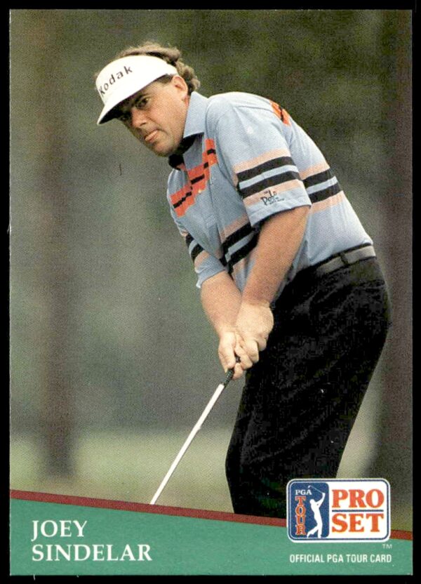 1991 Pro Set PGA Tour Joey Sindelar #159 (Front)