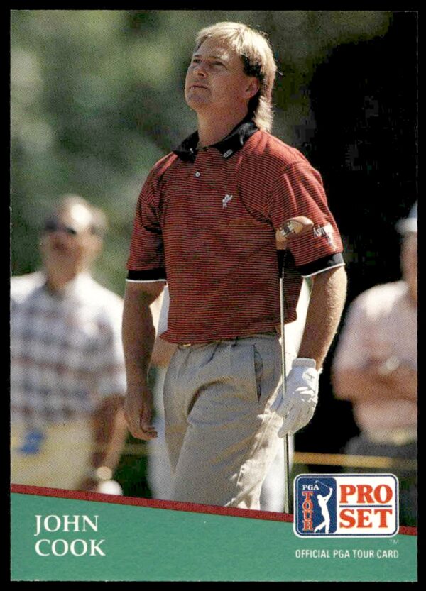 1991 Pro Set PGA Tour John Cook #44 (Front)