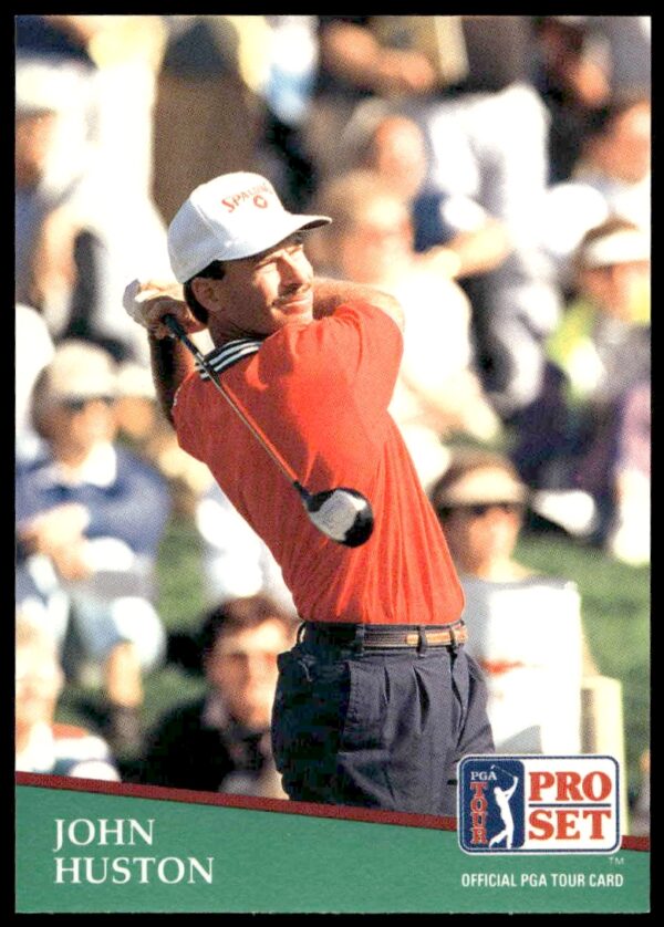 1991 Pro Set PGA Tour John Huston #19 (Front)