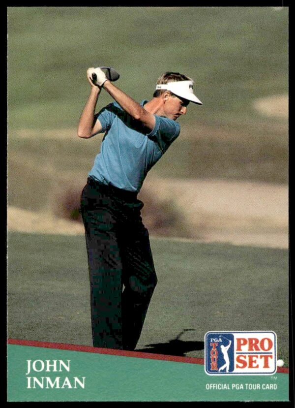1991 Pro Set PGA Tour John Inman #20 (Front)