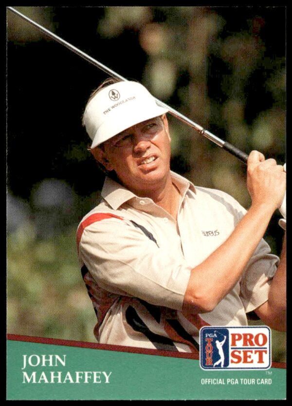 1991 Pro Set PGA Tour John Mahaffey #40 (Front)