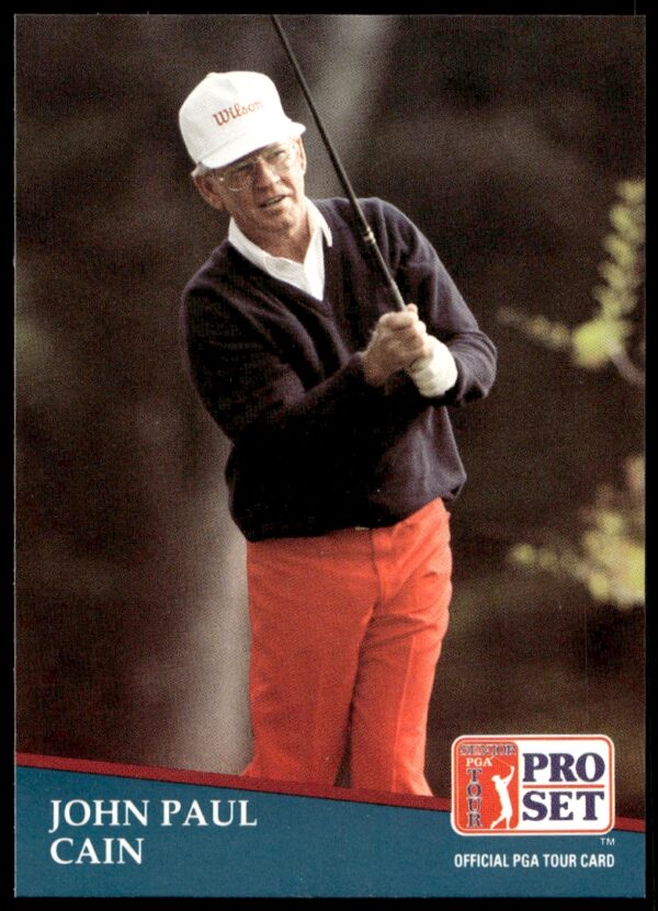 1991 Pro Set PGA Tour John Paul Cain #223 (Front)