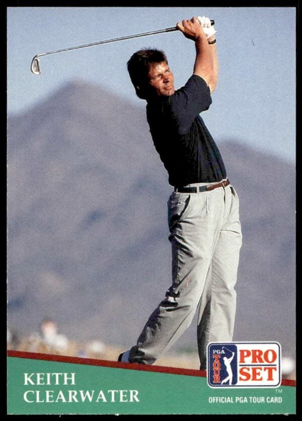 1991 Pro Set PGA Tour Keith Clearwater #119 (Front)