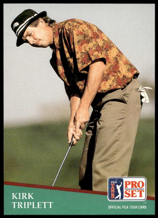 1991 Pro Set PGA Tour Kirk Triplett #150 (Front)