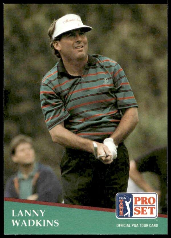 1991 Pro Set PGA Tour Lanny Wadkins #36 (Front)