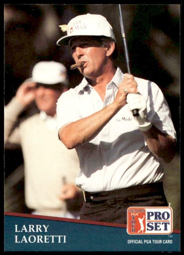 1991 Pro Set PGA Tour Larry Laoretti #266 (Front)