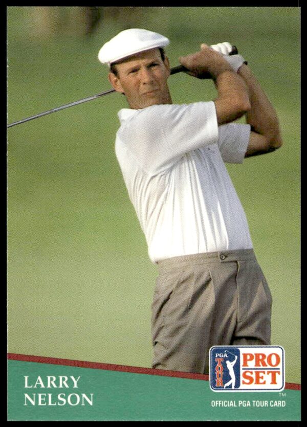 1991 Pro Set PGA Tour Larry Nelson #16 (Front)