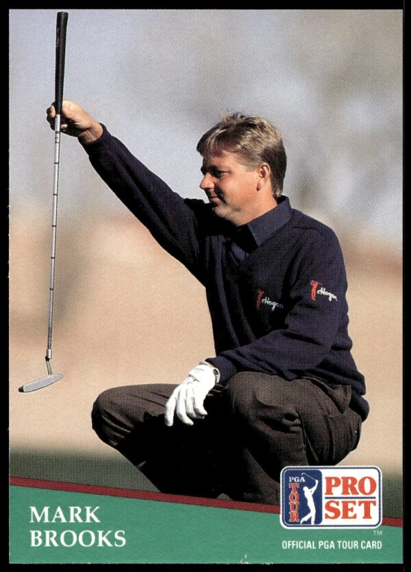 1991 Pro Set PGA Tour Mark Brooks #11 (Front)