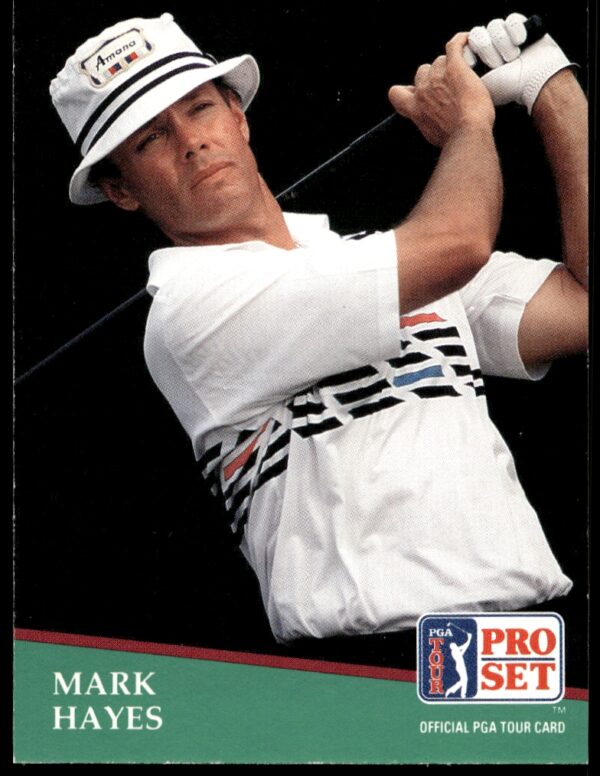 1991 Pro Set PGA Tour Mark Hayes #76 (Front)