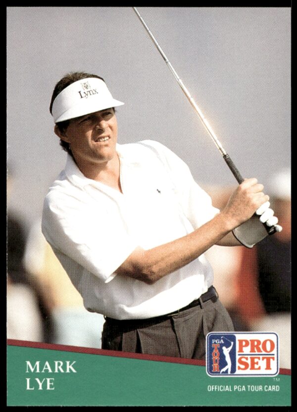 1991 Pro Set PGA Tour Mark Lye #104 (Front)