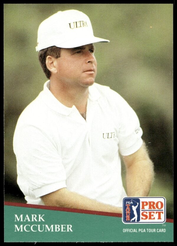 1991 Pro Set PGA Tour Mark Mccumber #77 (Front)