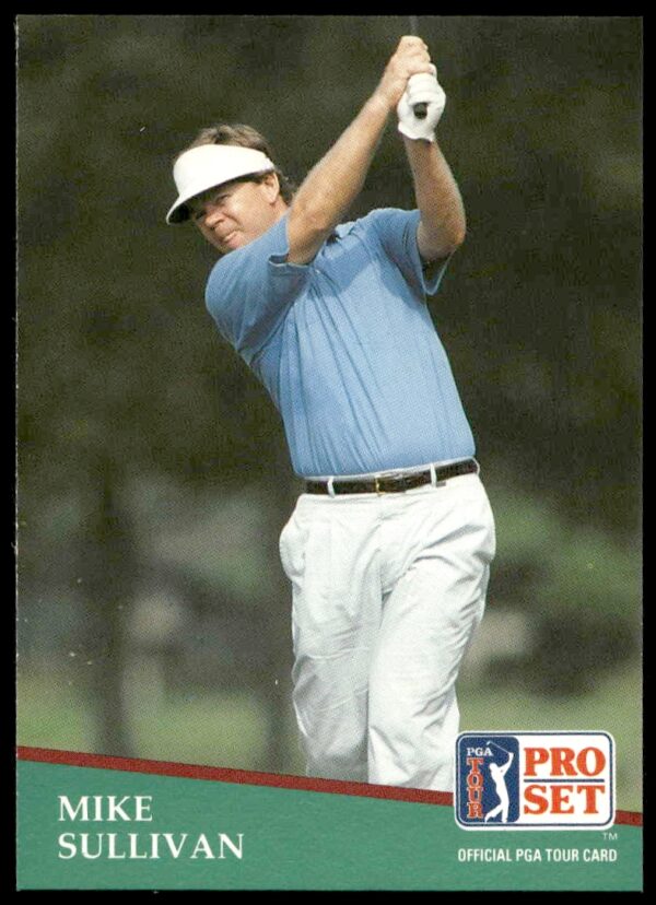 1991 Pro Set PGA Tour Mike Sullivan #168 (Front)