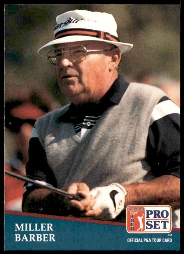 1991 Pro Set PGA Tour Miller Barber #250 (Front)