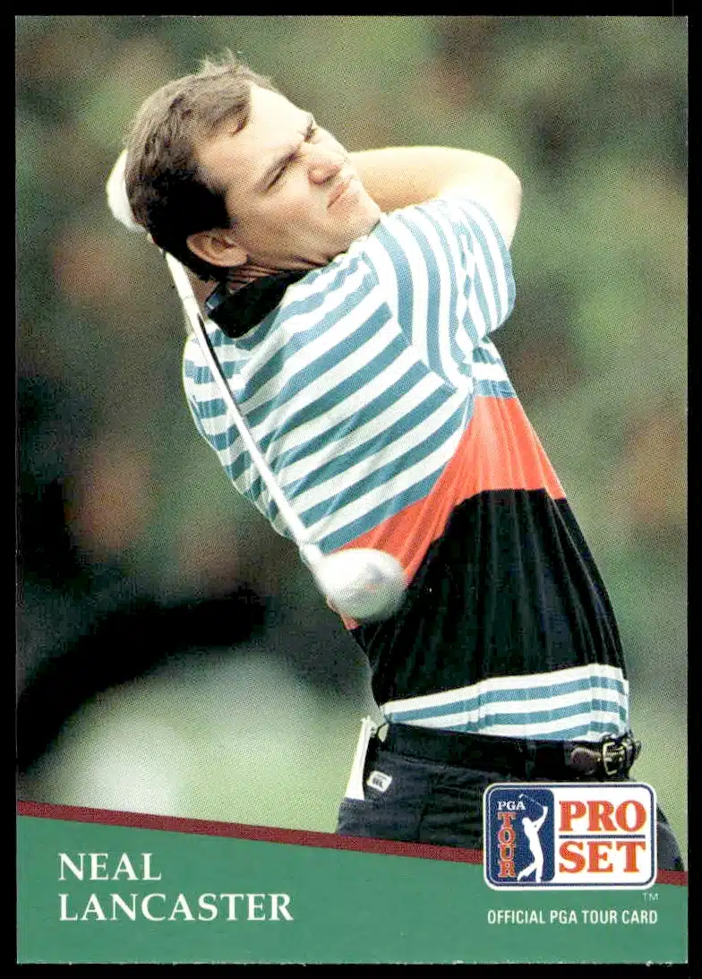 1991 Pro Set PGA Tour Neal Lancaster #85 (Front)